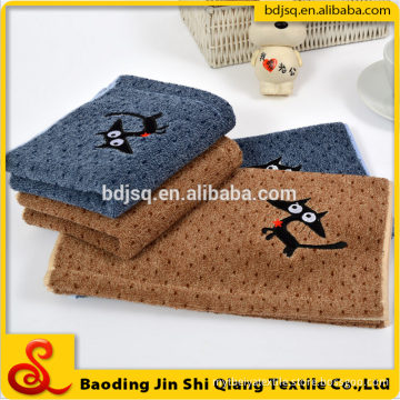 hand cotton towel cartoon, towel embroidery, kids frozen towel wholesale